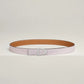Cavaliere Belt Buckle & Reversible Leather Strap 24 MM