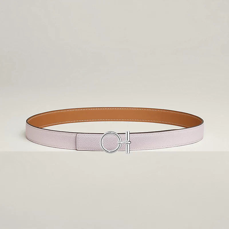 Flot belt Buckle & Hermès Sur Mer Reversible Leather Strap 24 MM