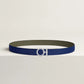 Flot belt Buckle & Hermès Sur Mer Reversible Leather Strap 24 MM