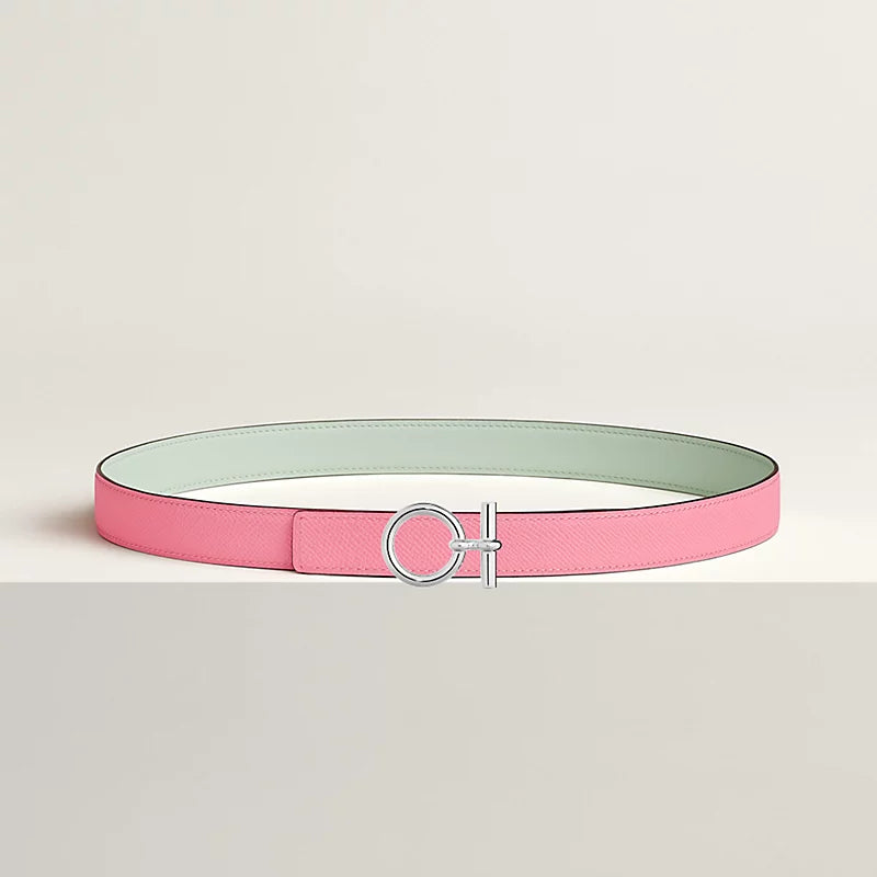 Flot belt Buckle & Hermès Sur Mer Reversible Leather Strap 24 MM