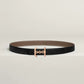 ANCRE MARIN BELT BUCKLE & REVERSIBLE LEATHER STRAP 24 MM