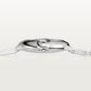 Ballon Bleu 33mm Steel Automatic Silvered Flinqué Dial Diamond-Set Steel Bracelet Watch