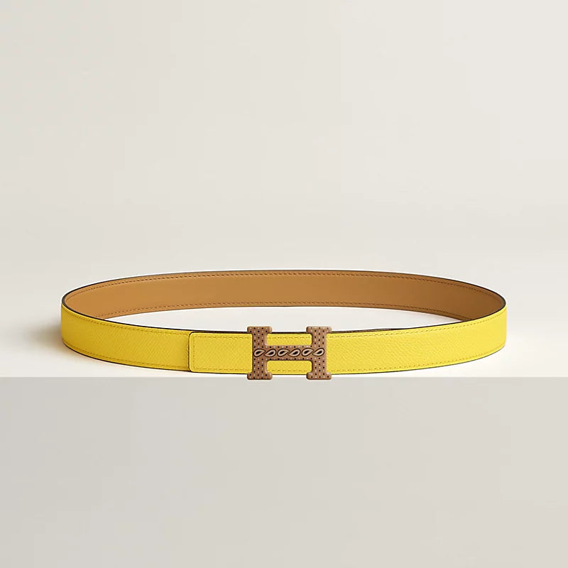 MINI CONSTANCE SO BLACK BELT BUCKLE & REVERSIBLE LEATHER STRAP 24 MM