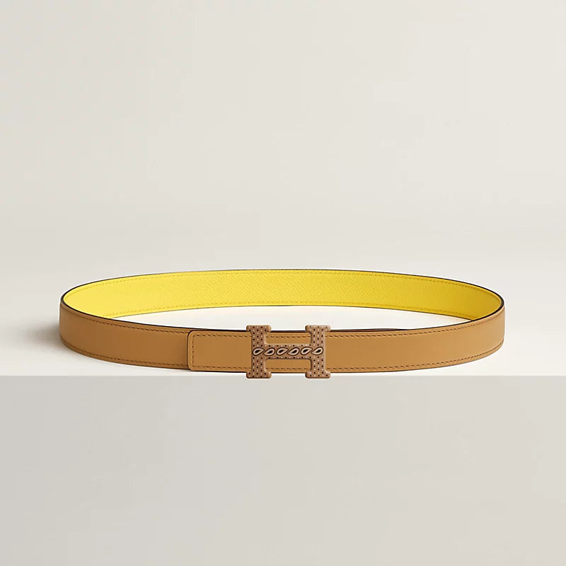 MINI CONSTANCE SO BLACK BELT BUCKLE & REVERSIBLE LEATHER STRAP 24 MM