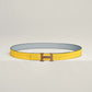 MINI CONSTANCE SO BLACK BELT BUCKLE & REVERSIBLE LEATHER STRAP 24 MM