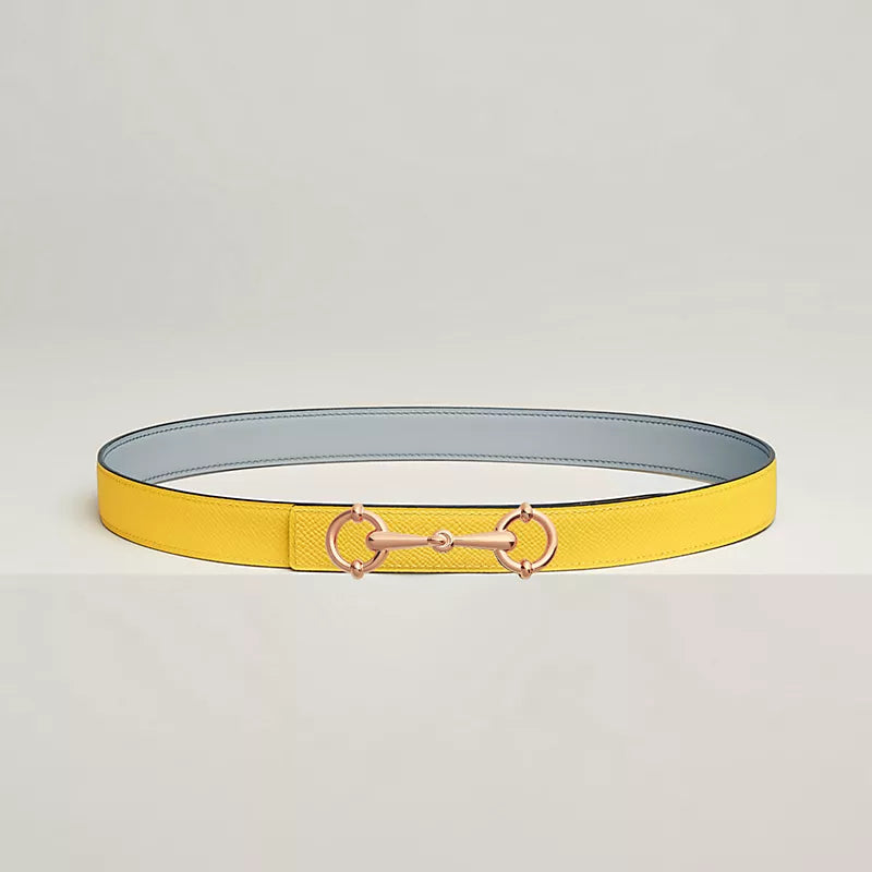 Lady Rider Belt Buckle & Reversible Leather Strap 24 MM