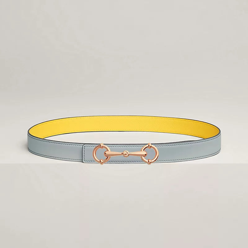 Lady Rider Belt Buckle & Reversible Leather Strap 24 MM