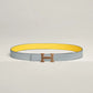 MINI CONSTANCE SO BLACK BELT BUCKLE & REVERSIBLE LEATHER STRAP 24 MM