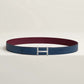 Hisseo Belt Buckle & Reversible Leather Strap 32 MM