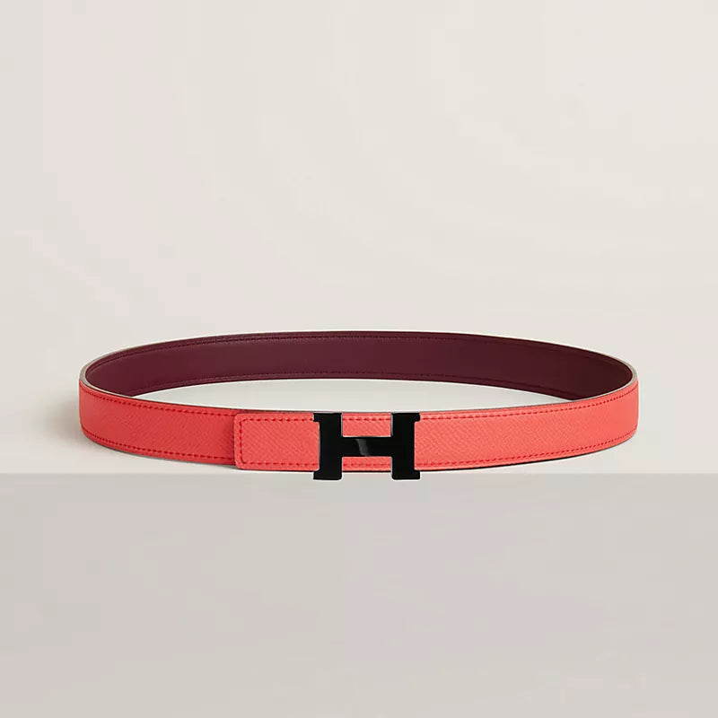 Mini Constance So Black Belt Buckle & Reversible Leather Strap 24 MM