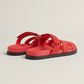 Rose Vermillon - Beige Perlino Chypre Sandal