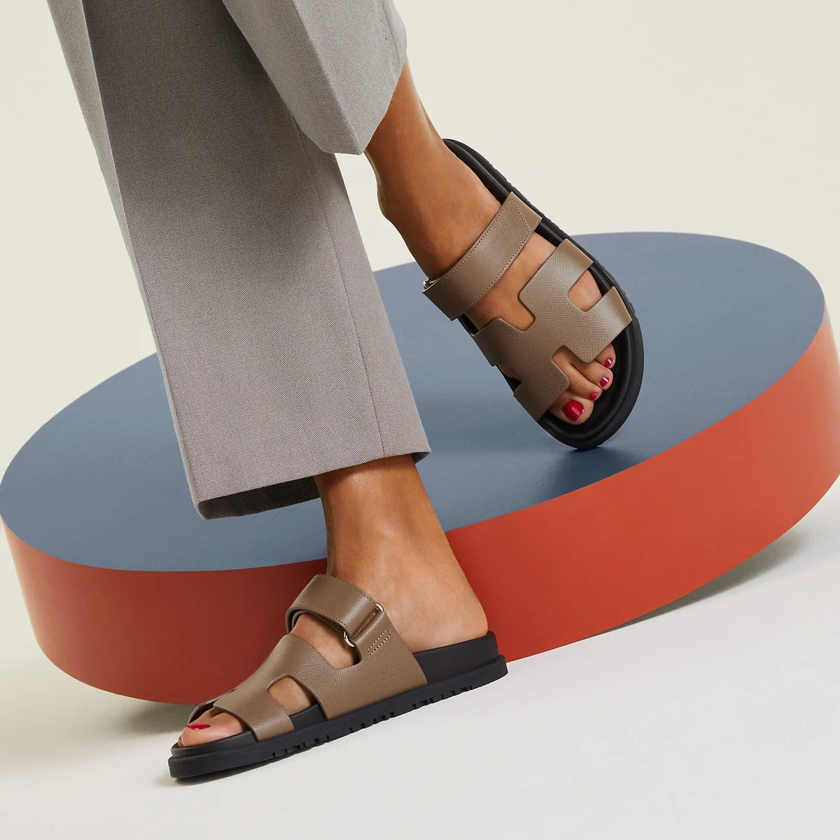 Etoupe - Beige Argile Chypre Sandal
