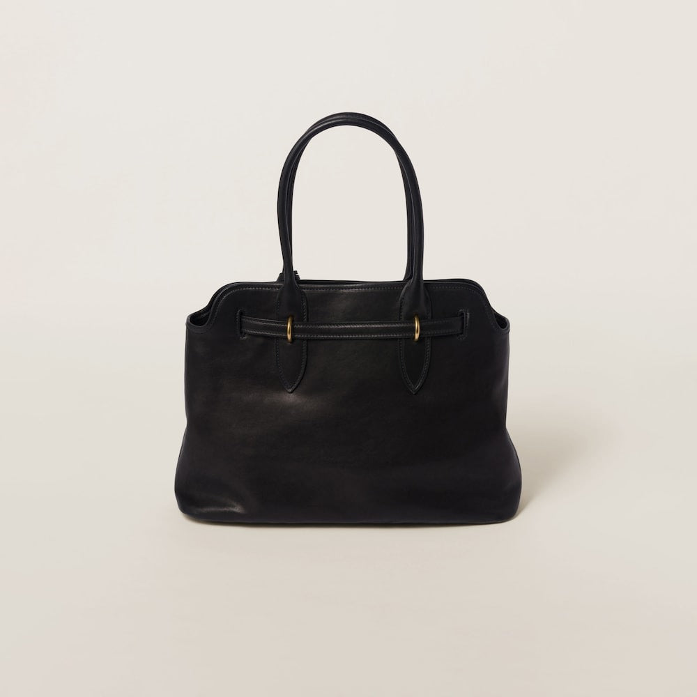 Miu Miu Aventure Nappa Leather Bag