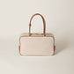 Miu Miu Beau Canvas and leather Bag