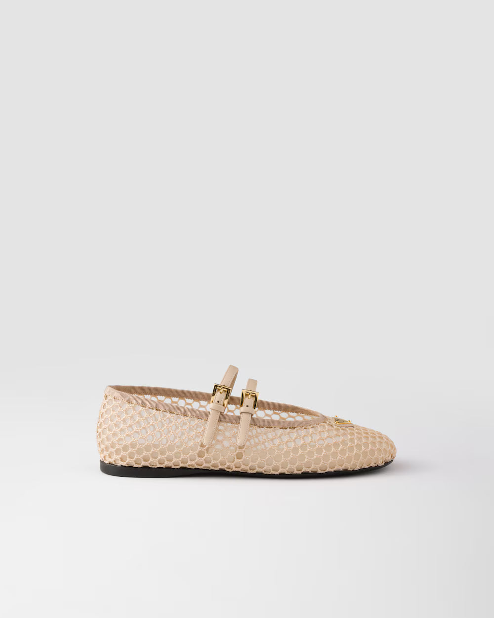 Mesh Fabric Ballerinas