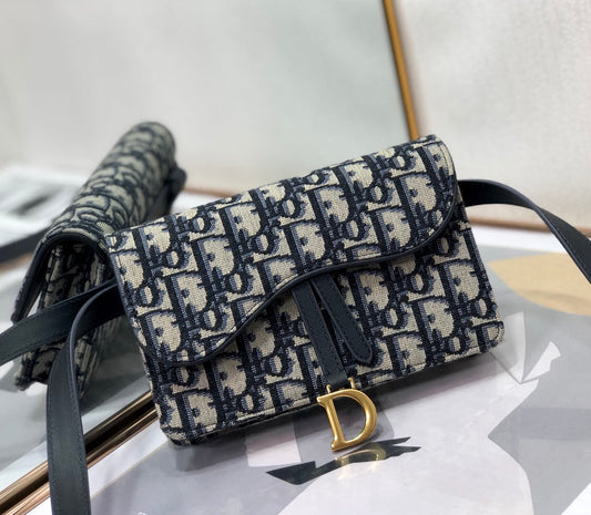 Monogram Envelope Clutch