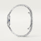 Panthère de Cartier Watch Small Model 30mm x 23mm Steel Blue Crown Silvered Dial Steel Bracelet Quartz Watch