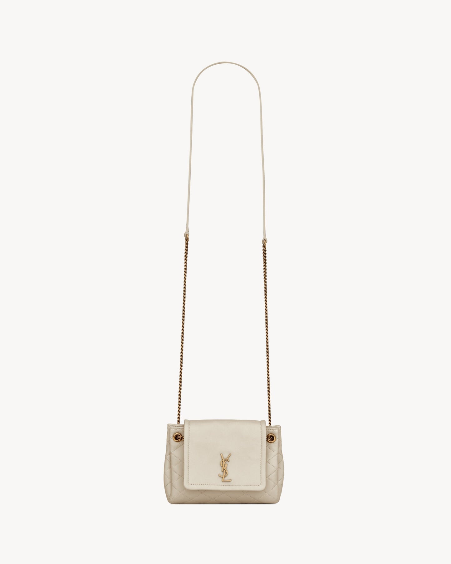 Saint Laurent Mini Nolita In Lambskin
