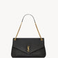 Saint Laurent Calypso Large In Grained Lambskin