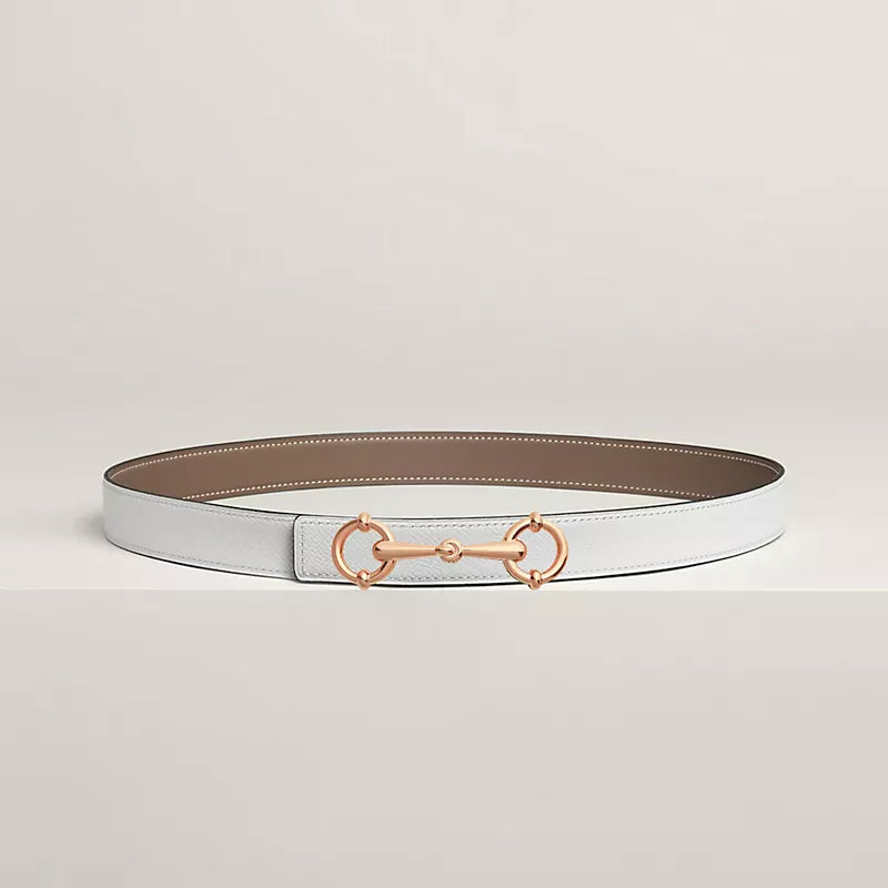 Lady Rider Belt Buckle & Reversible Leather Strap 24 MM
