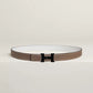 Mini Constance So Black Belt Buckle & Reversible Leather Strap 24 MM