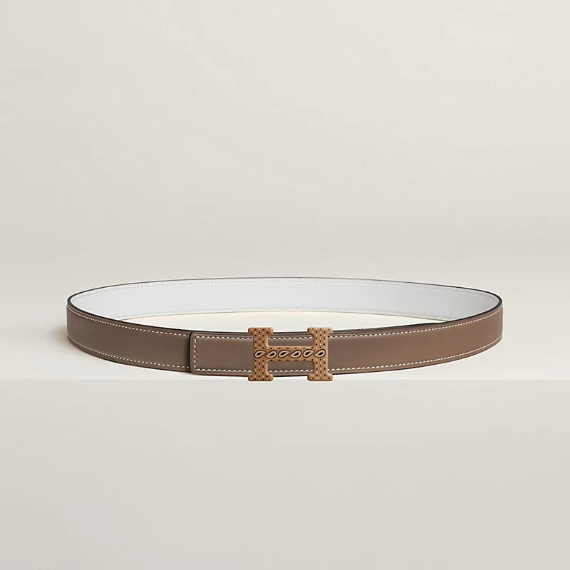 MINI CONSTANCE SO BLACK BELT BUCKLE & REVERSIBLE LEATHER STRAP 24 MM