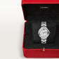 Ballon Bleu 33mm Steel Automatic Silvered Flinqué Dial Diamond-Set Steel Bracelet Watch