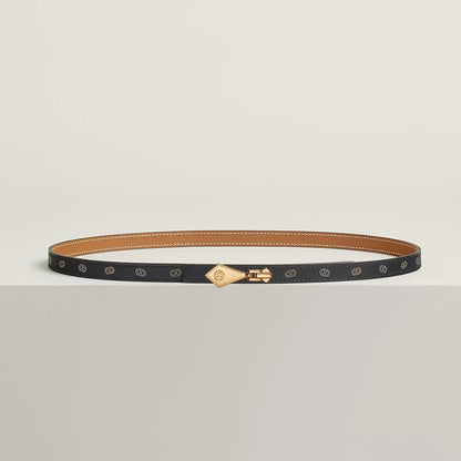 Fermetout Belt Buckle & Reversible Leather Strap 13 Mm