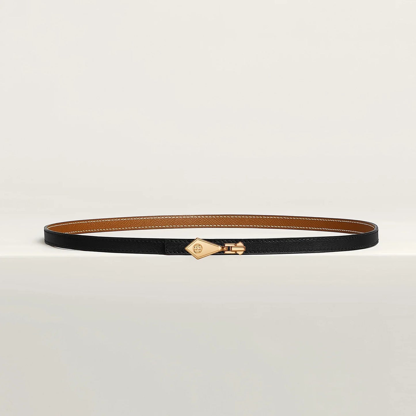 Fermetout Belt Buckle & Reversible Leather Strap 13 Mm