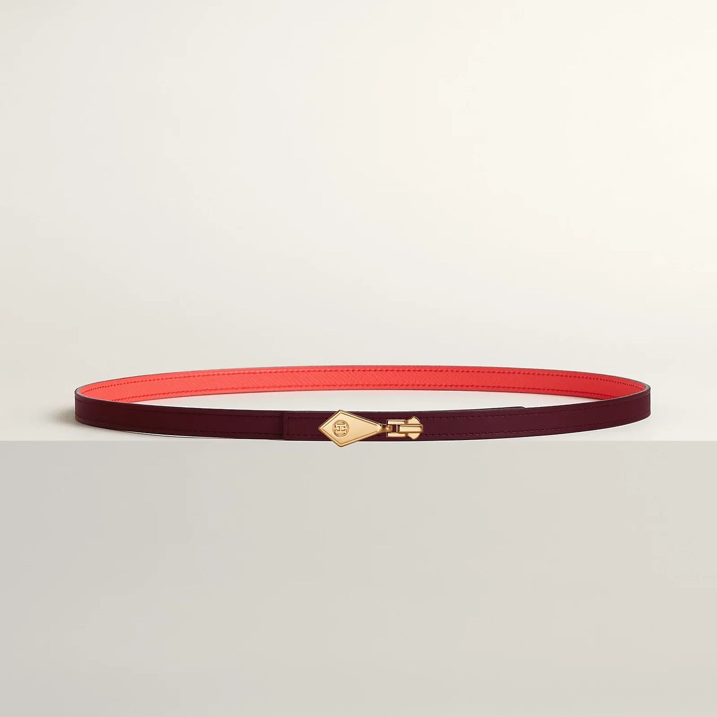 Fermetout Belt Buckle & Reversible Leather Strap 13 Mm