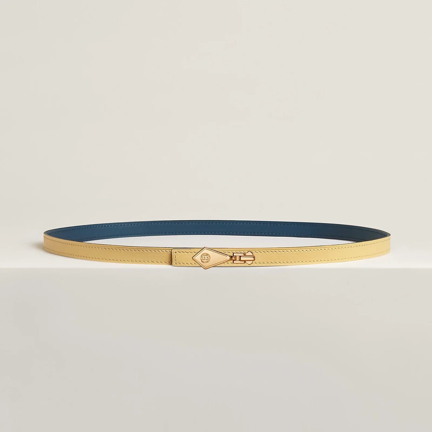 Fermetout Belt Buckle & Reversible Leather Strap 13 Mm