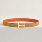 H Martelee Belt Buckle & Reversible Leather Strap 32 MM