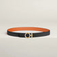 FLOT BELT BUCKLE & REVERSIBLE LEATHER STRAP 24 MM