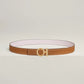 FLOT BELT BUCKLE & REVERSIBLE LEATHER STRAP 24 MM