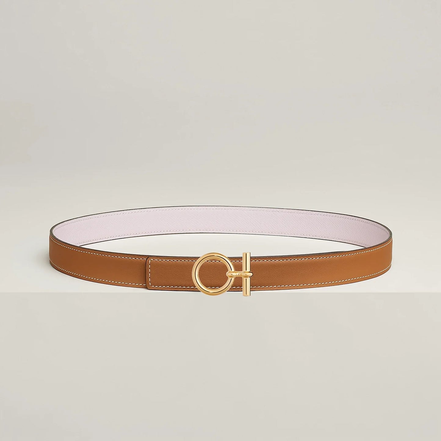 FLOT BELT BUCKLE & REVERSIBLE LEATHER STRAP 24 MM
