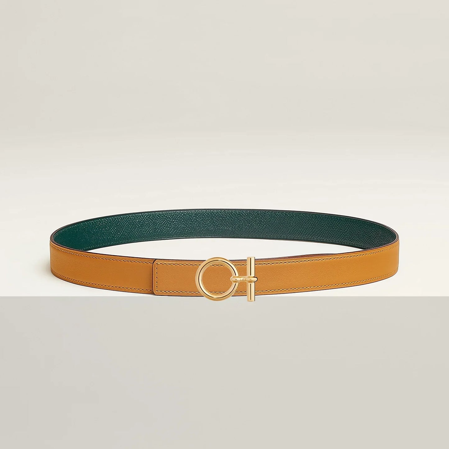 FLOT BELT BUCKLE & REVERSIBLE LEATHER STRAP 24 MM