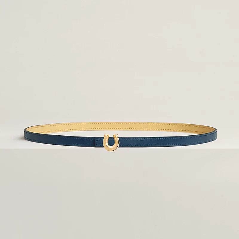 Lucky Jockette Belt Buckle & Reversible Leather Strap 13 MM