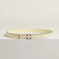 H Roseraie Belt Buckle & Hermès Sur Mer Reversible Leather Strap 24 MM