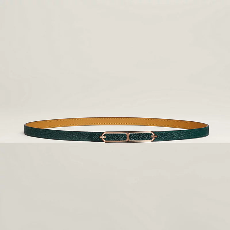 Roulis Belt Buckle & Reversible Leather Strap 13 MM
