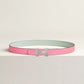Mini Constance Martelee Belt Buckle & Hermès Sur Mer Reversible Leather Strap 24 MM