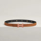 Mini Constance Guillochee Belt Buckle & Reversible Leather Strap 24 MM