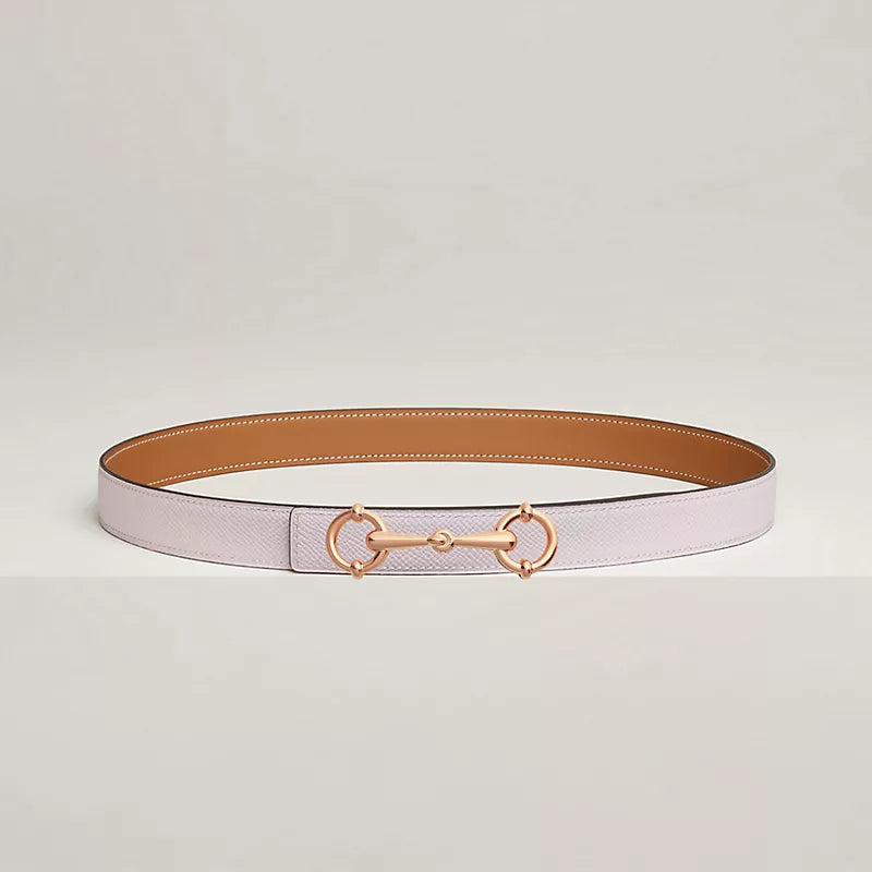 Lady Rider Belt Buckle & Reversible Leather Strap 24 MM