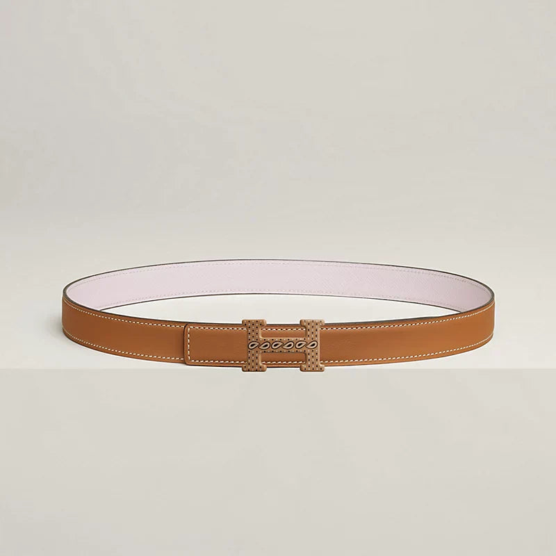 MINI CONSTANCE SO BLACK BELT BUCKLE & REVERSIBLE LEATHER STRAP 24 MM