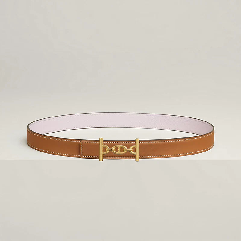 Lagune Belt Buckle & Reversible Leather Strap 24 MM