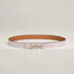 Lagune Belt Buckle & Reversible Leather Strap 24 MM