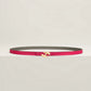 MY H BELT BUCKLE & REVERSIBLE LEATHER STRAP 13 MM