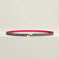 MY H BELT BUCKLE & REVERSIBLE LEATHER STRAP 13 MM