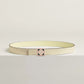 H ROSERAIE BELT BUCKLE & REVERSIBLE LEATHER STRAP 24 MM