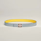 H ROSERAIE BELT BUCKLE & REVERSIBLE LEATHER STRAP 24 MM