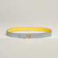 HDN BELT BUCKLE & REVERSIBLE LEATHER STRAP 24 MM